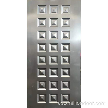 Panel de puerta de acero de diseño moderno